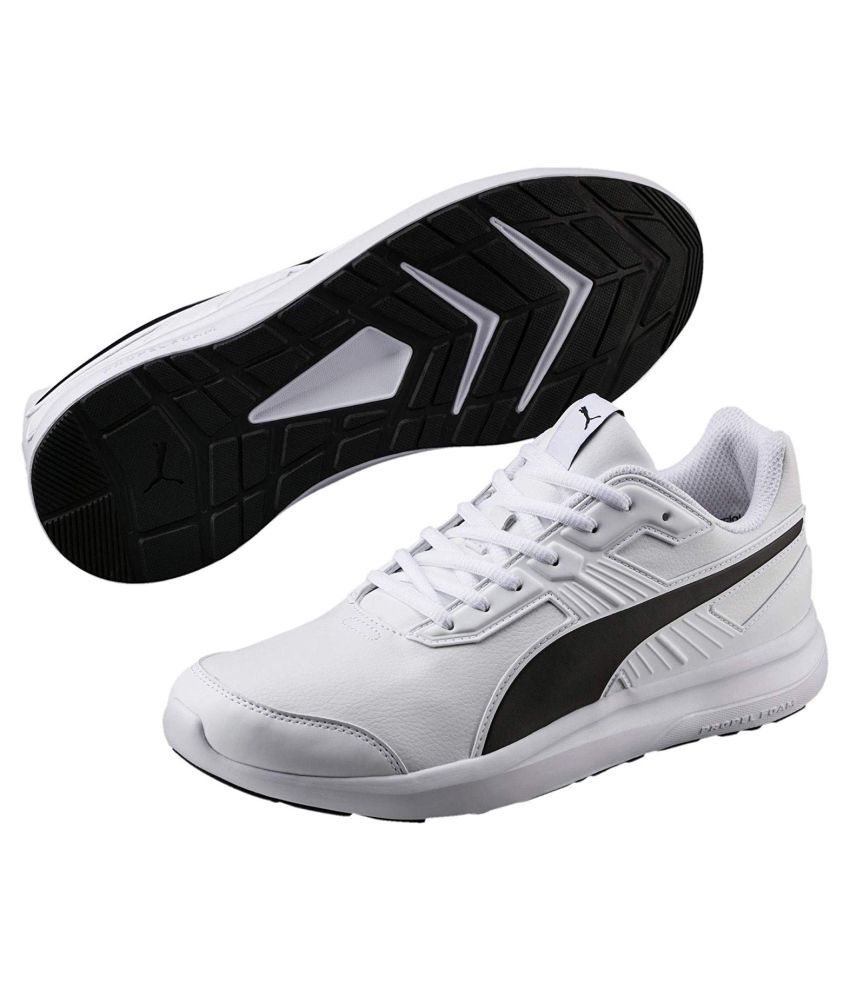 puma escaper sl white running shoes