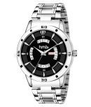 HMTe - Silver Metal Analog Men's Watch