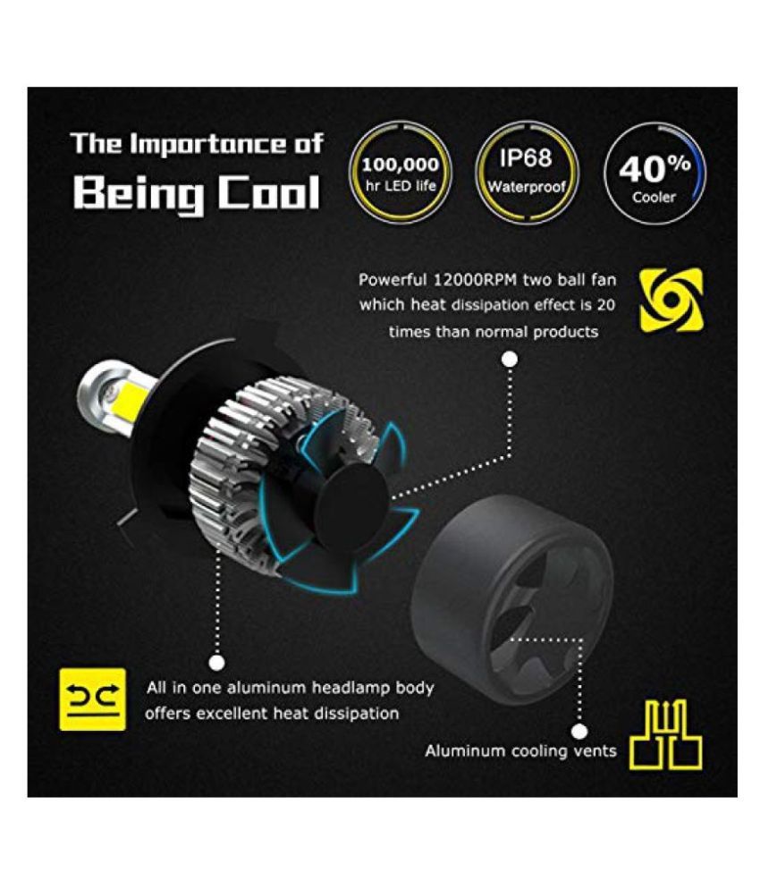 Trigcars Maruti Suzuki Swift Dzire 2017 LED Headlights Nighteye Light Set Of 2 Buy Trigcars