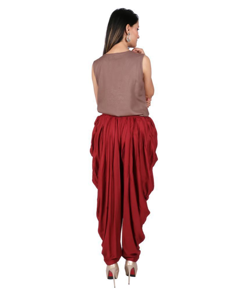 rayon dhoti pants
