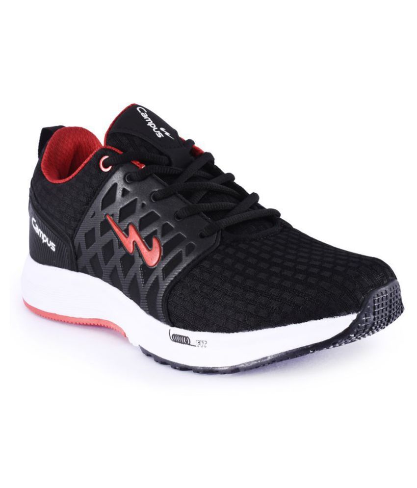     			Campus RODEO-2 Black  Men's Sports Running Shoes