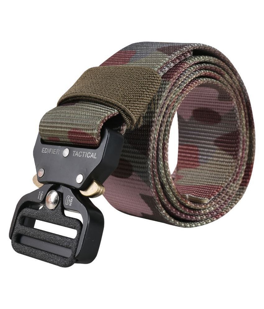     			Edifier - Multicolor Fabric Men's Casual Belt ( Pack of 1 )