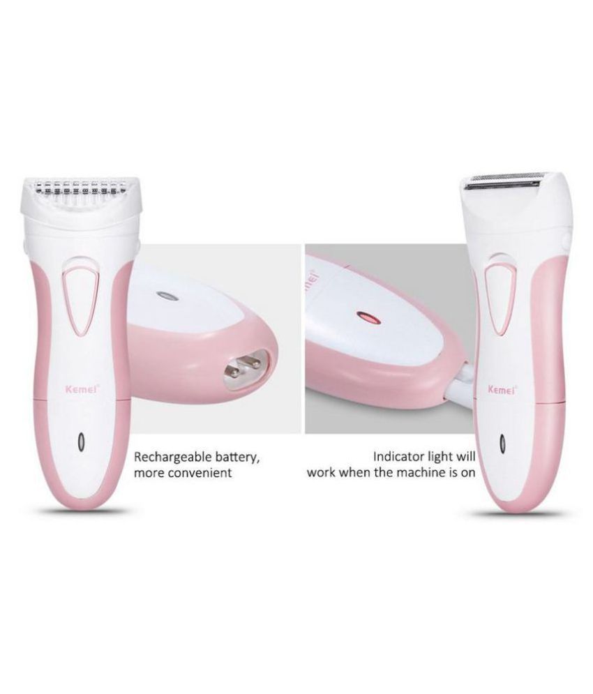 T Global Women Ladies Kemei Rechargeable Waterproof Trimmer Hair ...