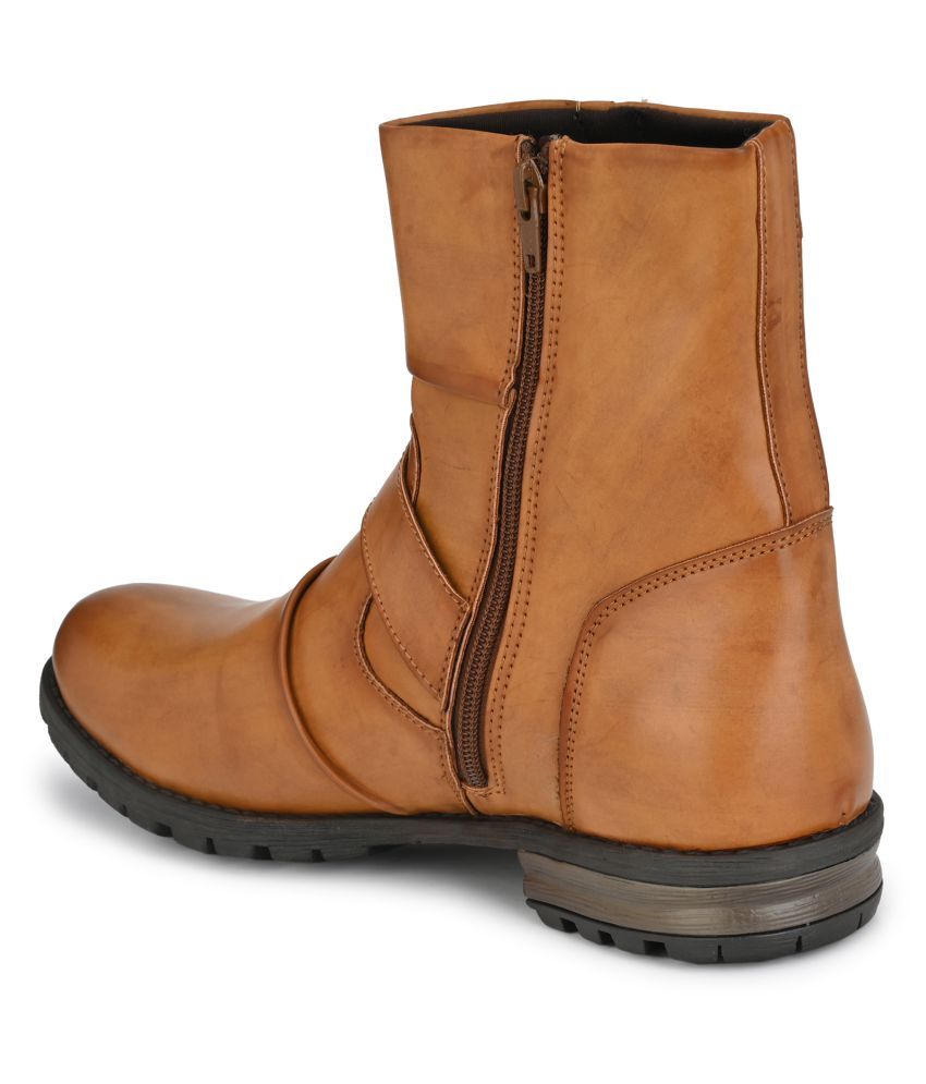 dark tan chelsea boots