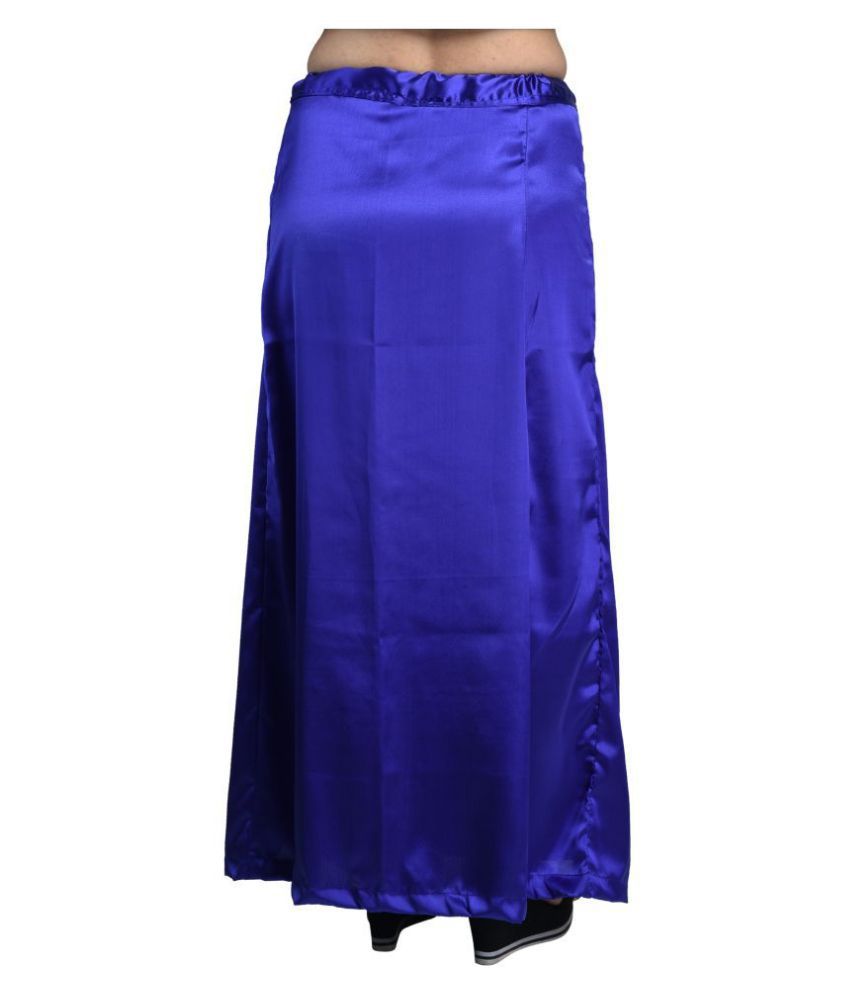 DUI KONNA Blue Satin Petticoat Price in India - Buy DUI KONNA Blue ...