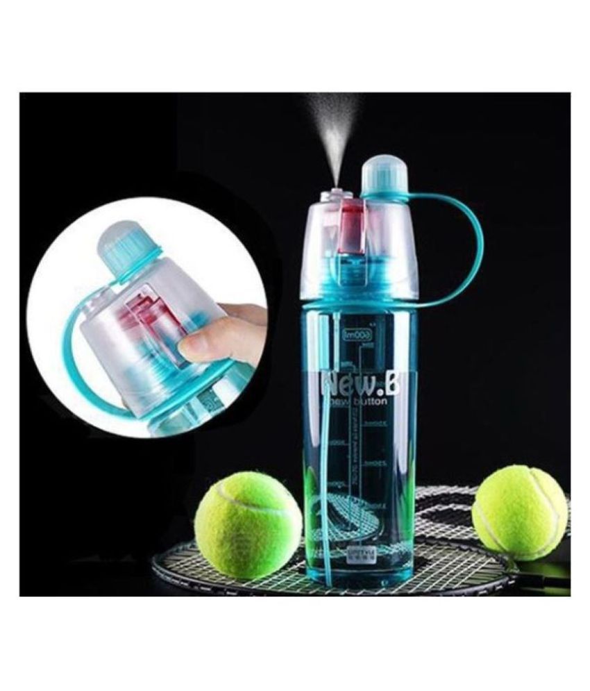 Mist Spray Water Bottle 600ml Portable Sport Water Bottle ...