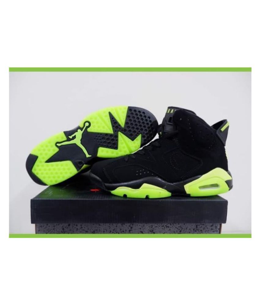 neon colored basketball shoes