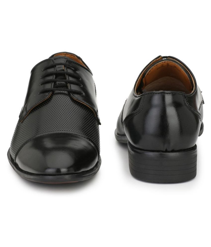 mactree black formal shoes