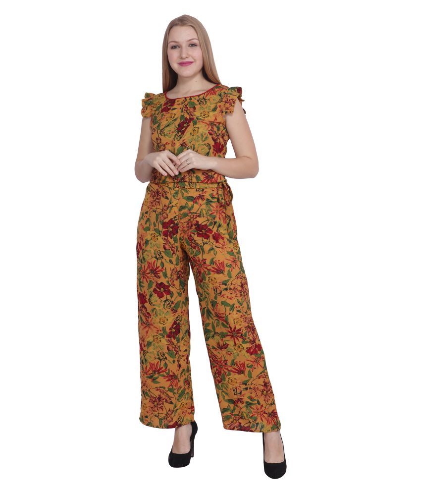 polyester jumpsuit