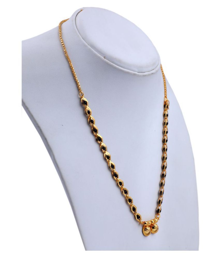 Womens Pride Traditional Gold Plated Mangalsutra For Women Buy Women