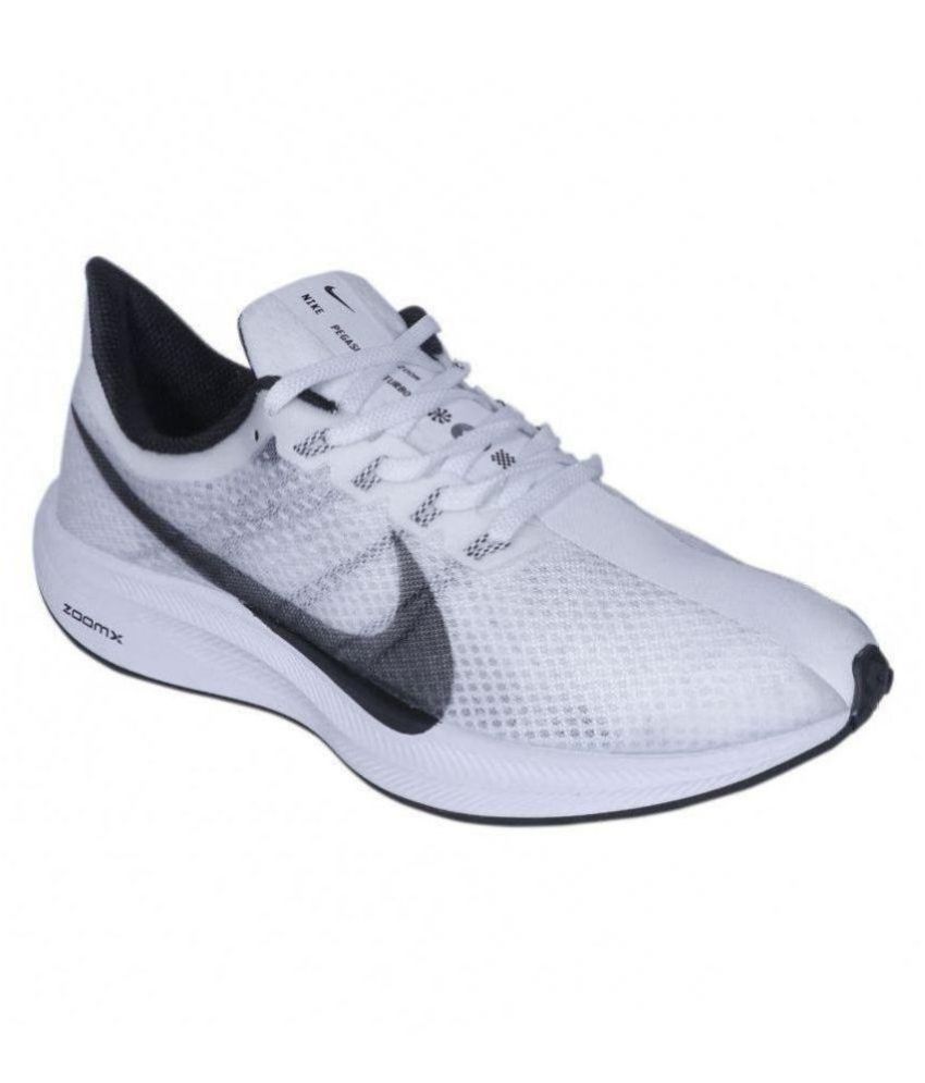nike zoomx white running shoes