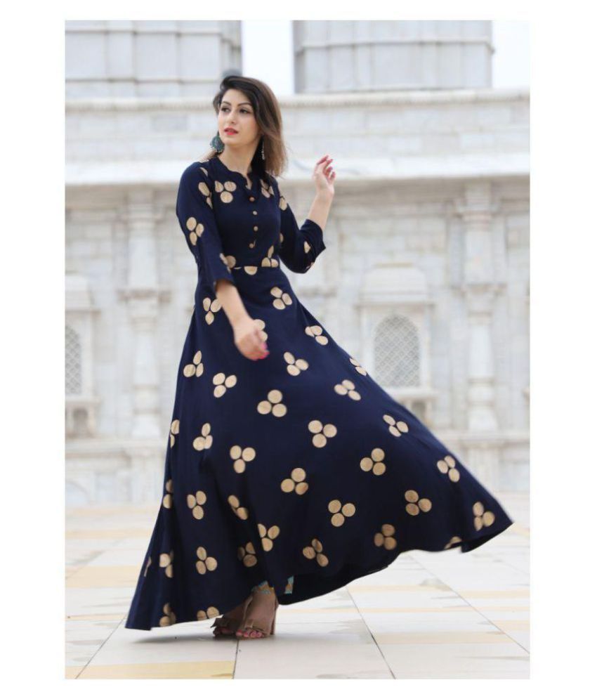 rayon gown online