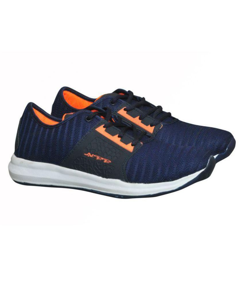 NPP Sports Shoe For Men Blue Running Shoes - Buy NPP Sports Shoe For ...
