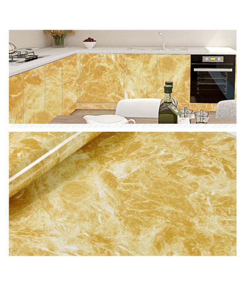 10m Marble Pattern Water Resistant Moistureproof Removable Self
