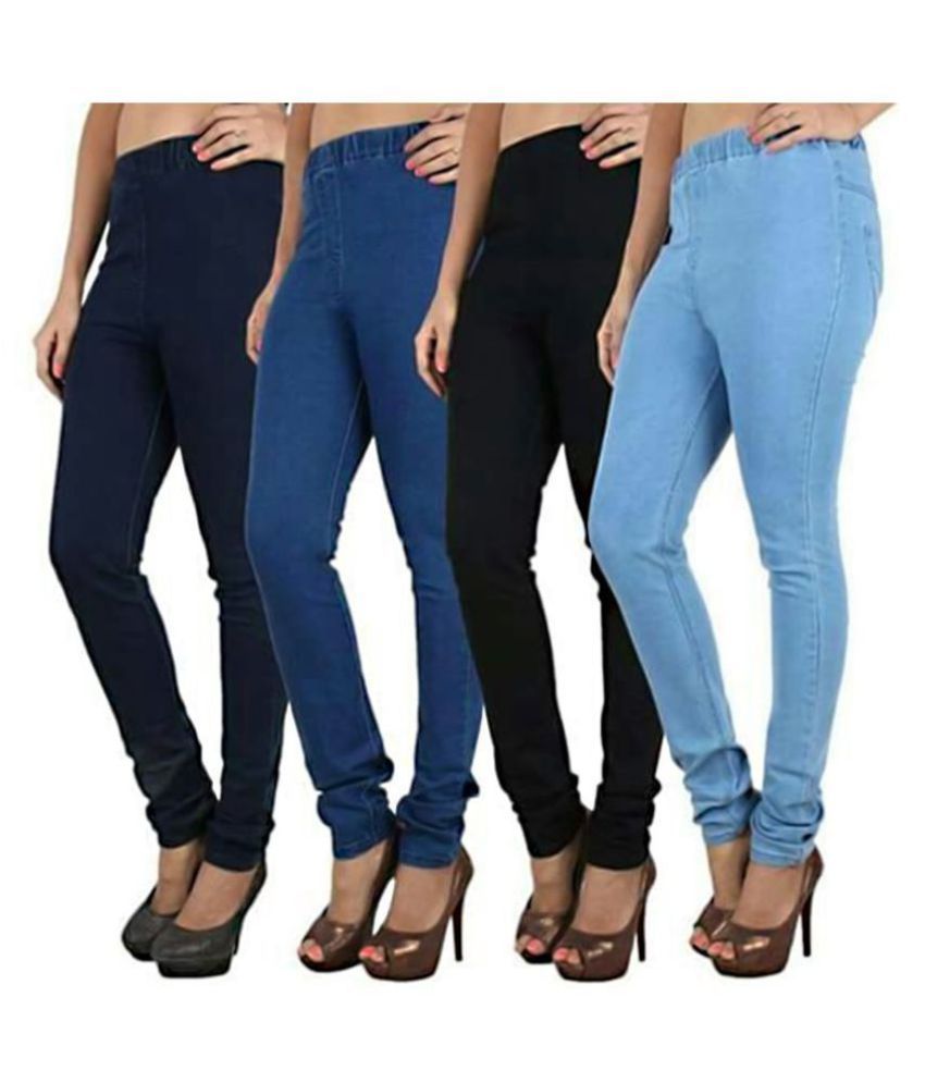 trusha dresses denim jeggings