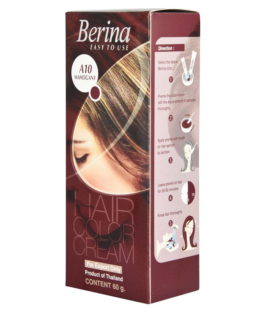     			Berina Mahogany  Semi Permanent Hair Color Mahogany 60 g