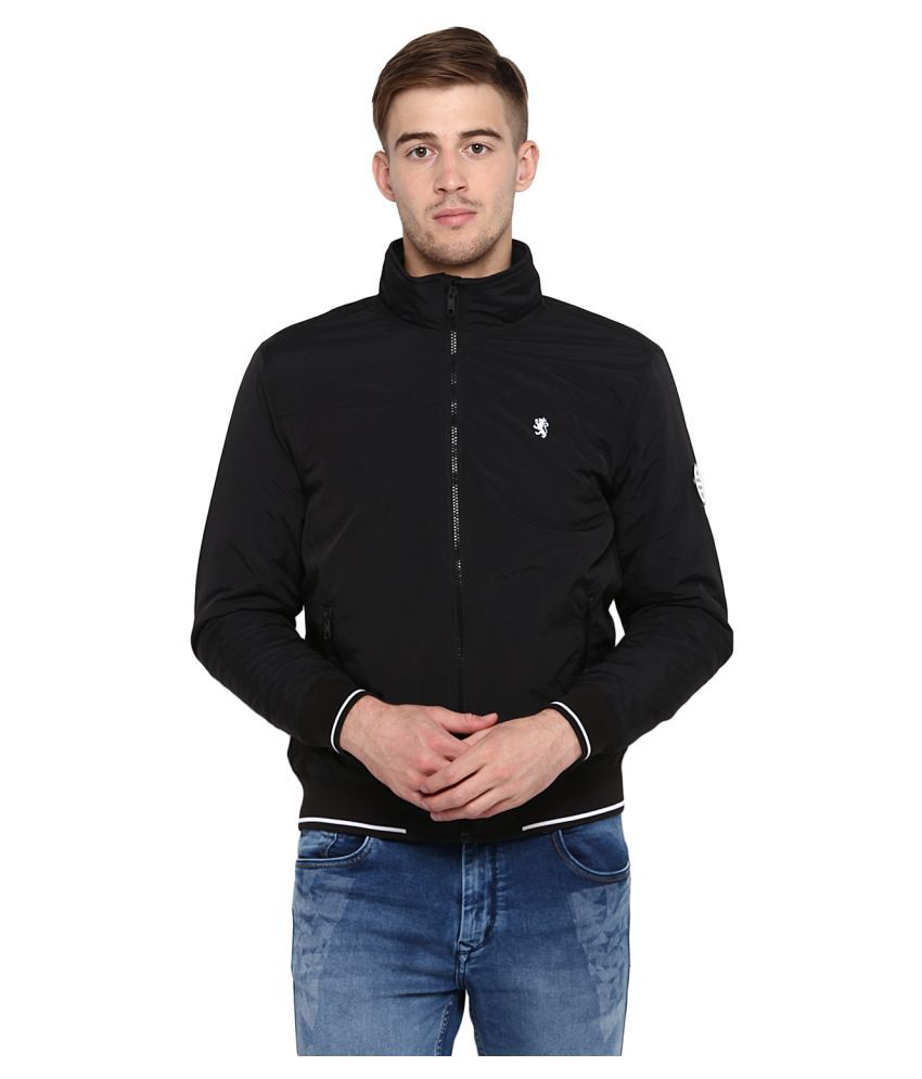 red tape black jacket