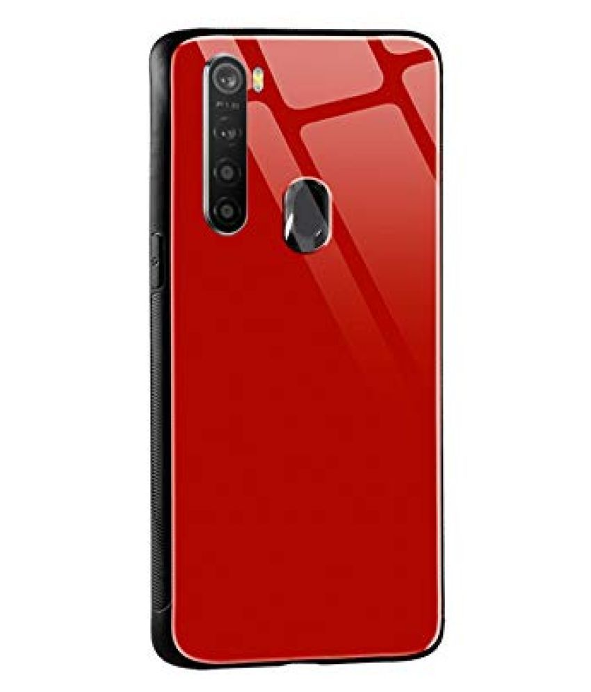 Xiaomi Redmi Note 8 Glass Cover Doyen Creations - Red 360° Luxurious