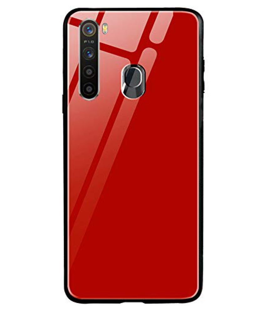 Xiaomi Redmi Note 8 Glass Cover KOVADO - Red 360° Luxurious Toughened