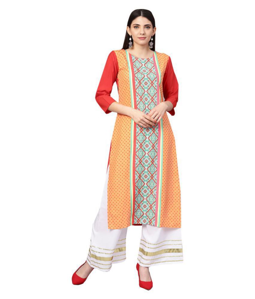 kurti with palazzo under 300