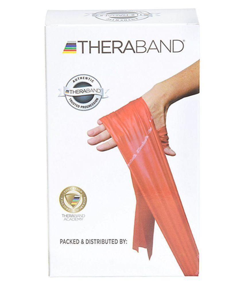 Theraband Latex Free Resistance Exercise Band Red Buy Online at Best