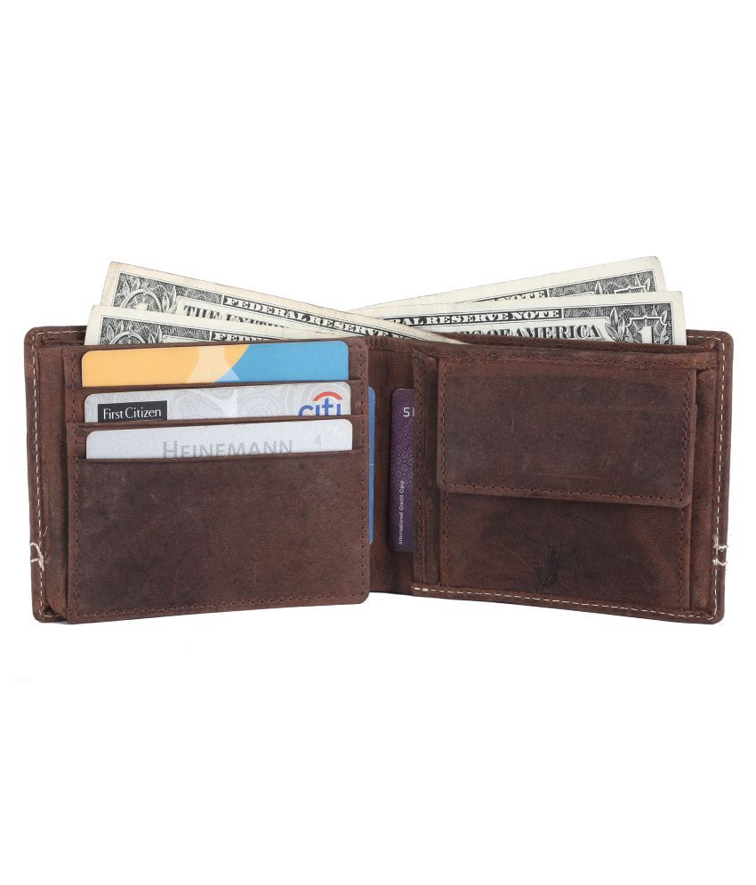 Gemini Leather Brown Fashion Regular Wallet Buy Online at