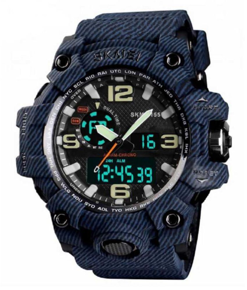 Skmei 1155 Silicon Analog Digital Mens Watch Buy Skmei 1155 Silicon Analog Digital Mens