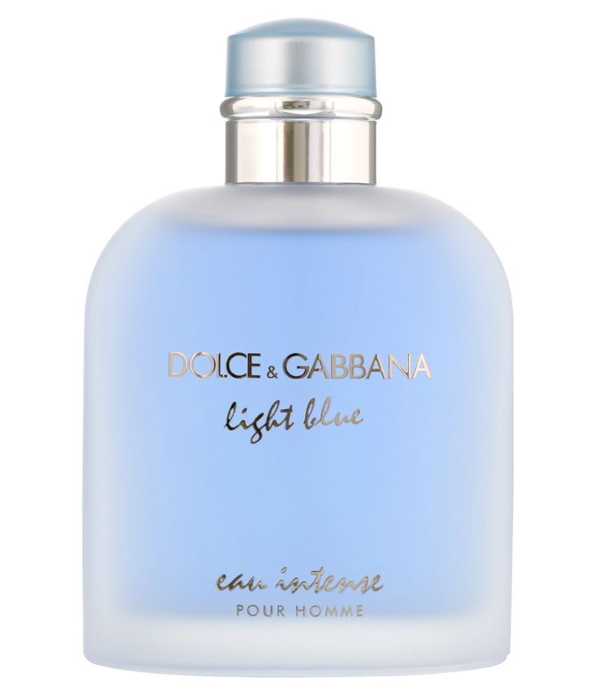 D&G LIGHT BLUE EAU INTENSE Men EDP Spray 100 Ml: Buy Online at Best ...
