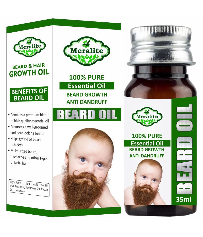     			MERALITE Natural Beard Oil Hair Oil 35 ml