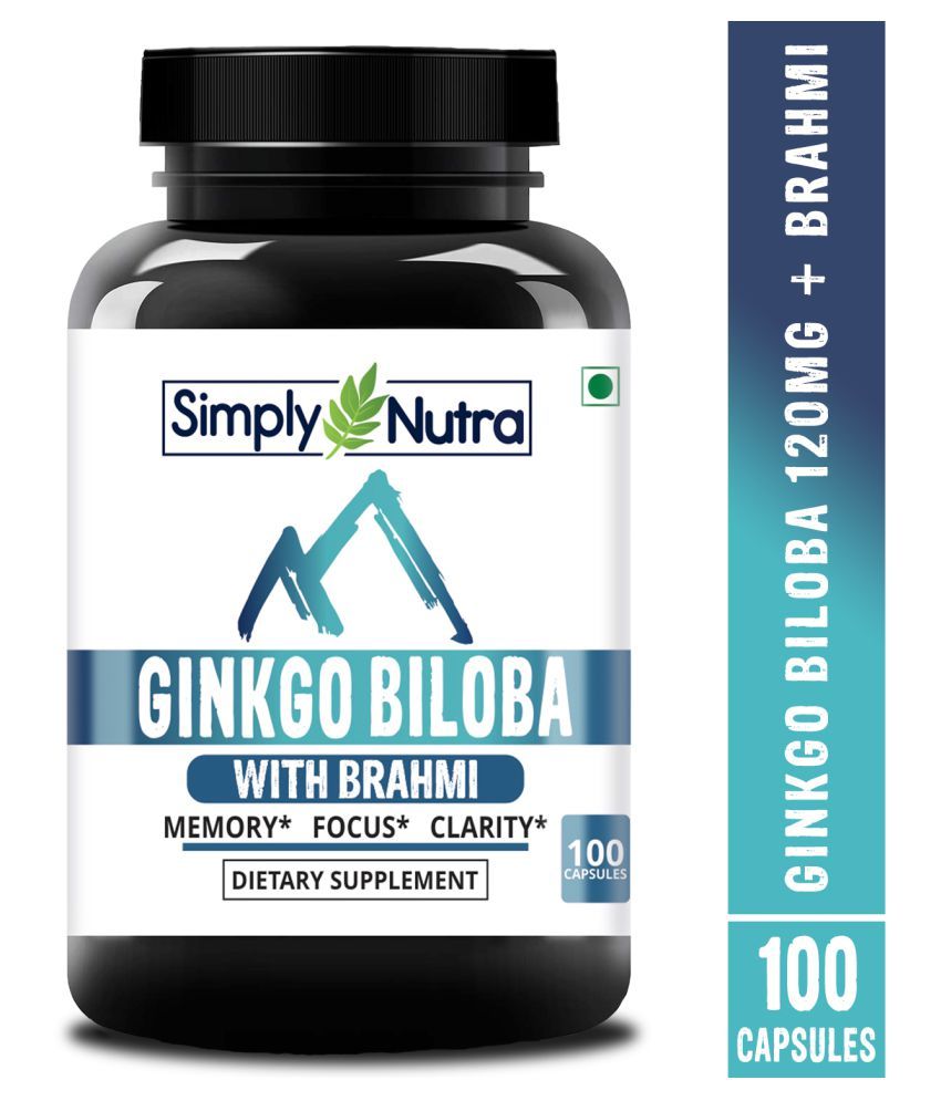 Simply Herbal Ginkgo Biloba 120mg 100 No S Vitamins Capsule Buy Simply Herbal Ginkgo Biloba