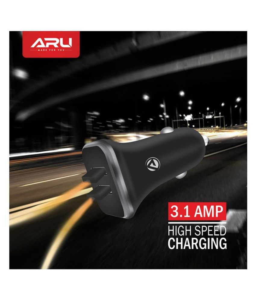 ARU Car Mobile Charger ACC31 Black Buy ARU Car Mobile Charger ACC31