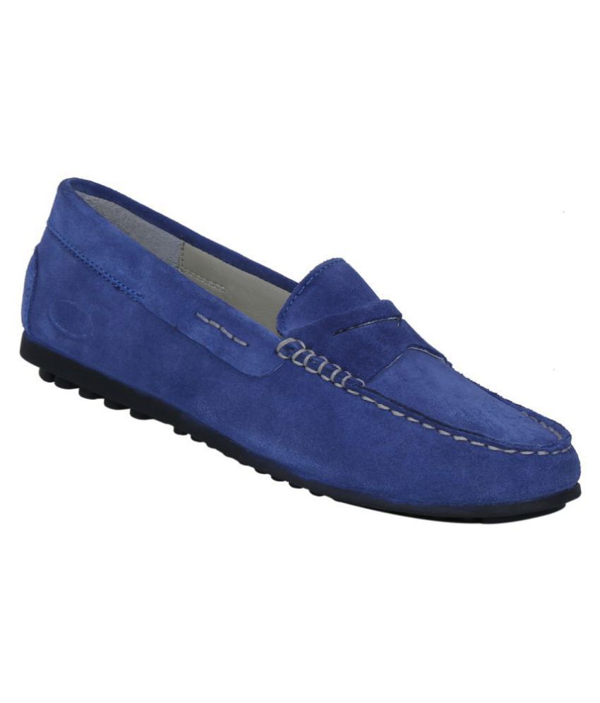 woodland blue casual shoes
