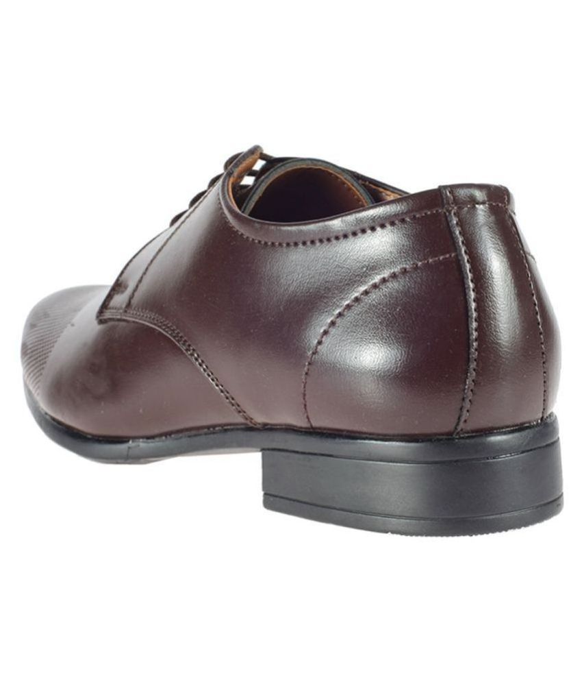 khadim brown formal shoes