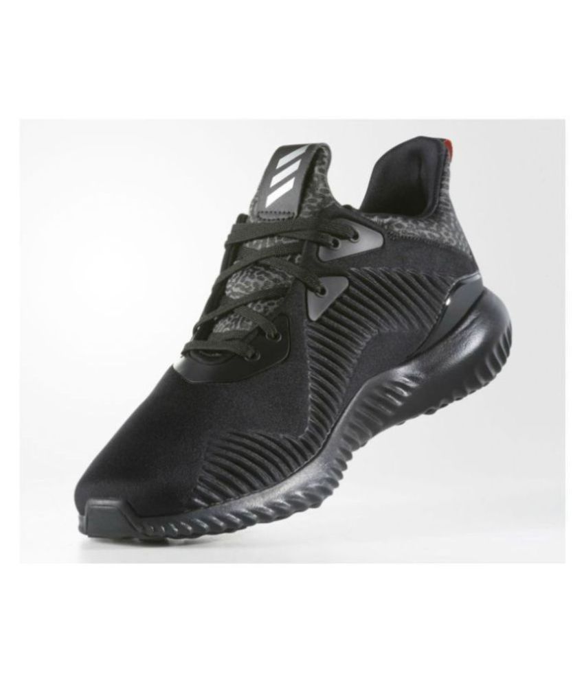 Adidas Alpha Bounce Black Running Shoes 