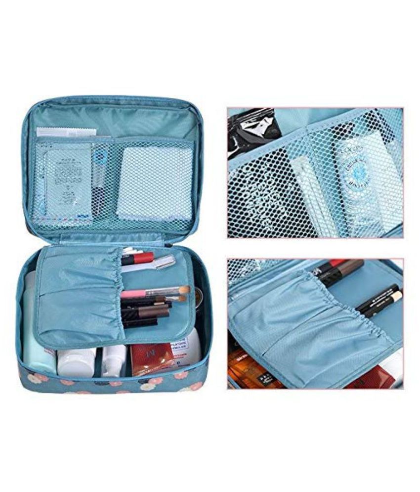     			Shopoholic Multi Color Toiletry Bag Multifunction Cosmetic Bag Travel Kit