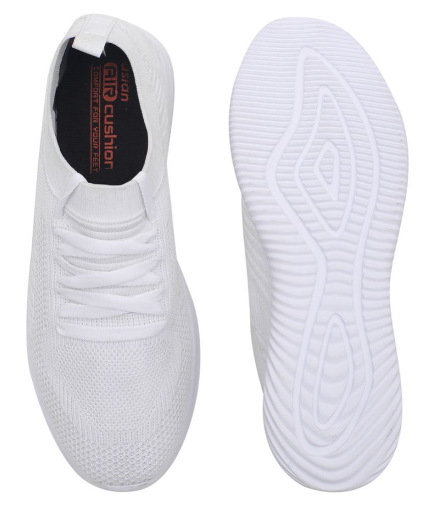 Buy ASIAN White Men's Sports Running Shoes Online at Best Price in