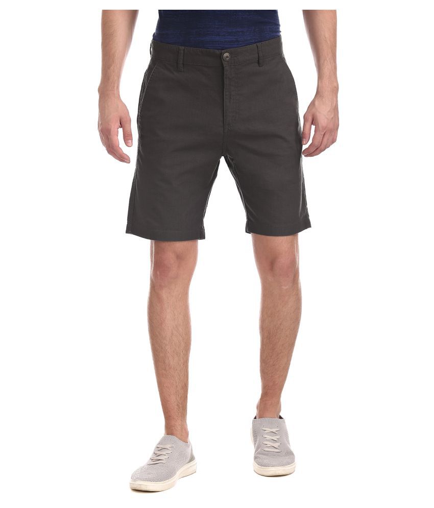 Ruggers Grey Shorts - Buy Ruggers Grey Shorts Online at Low Price in ...