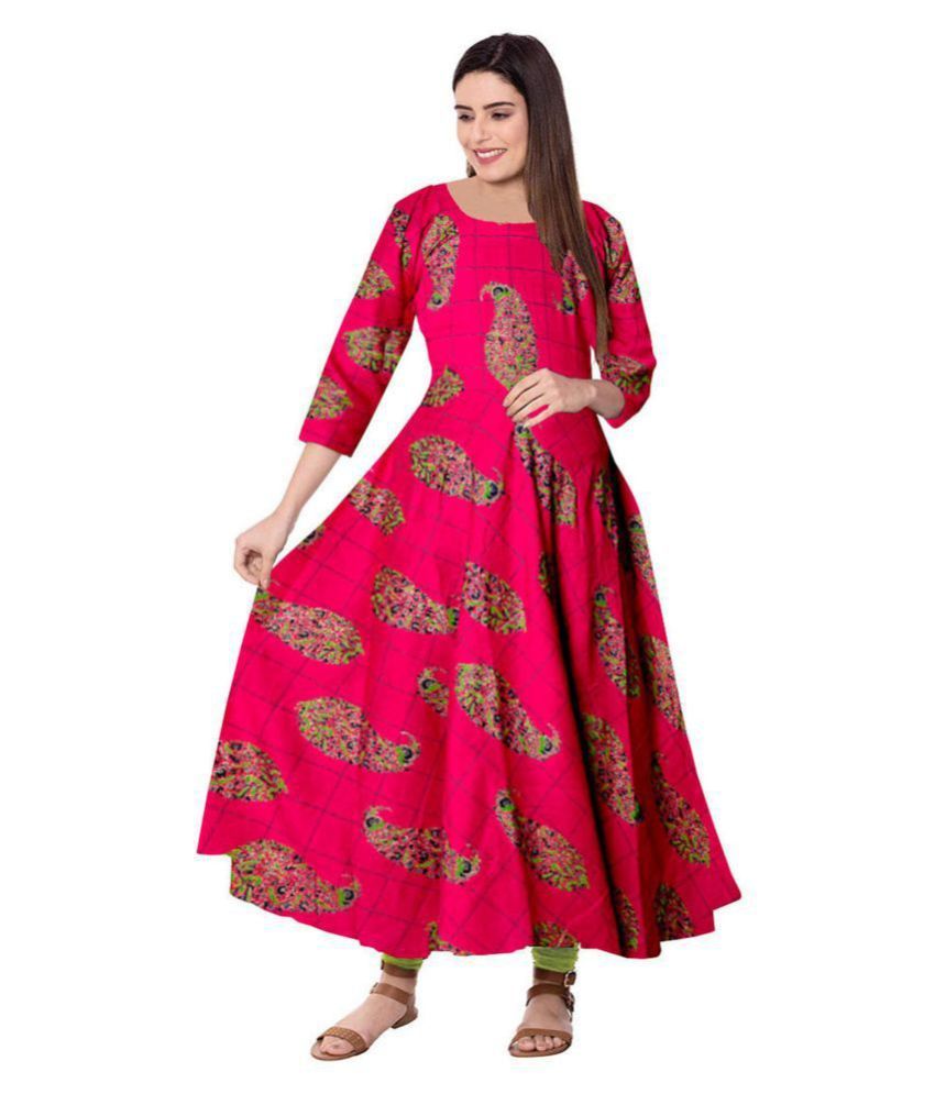 rayon full flair gown