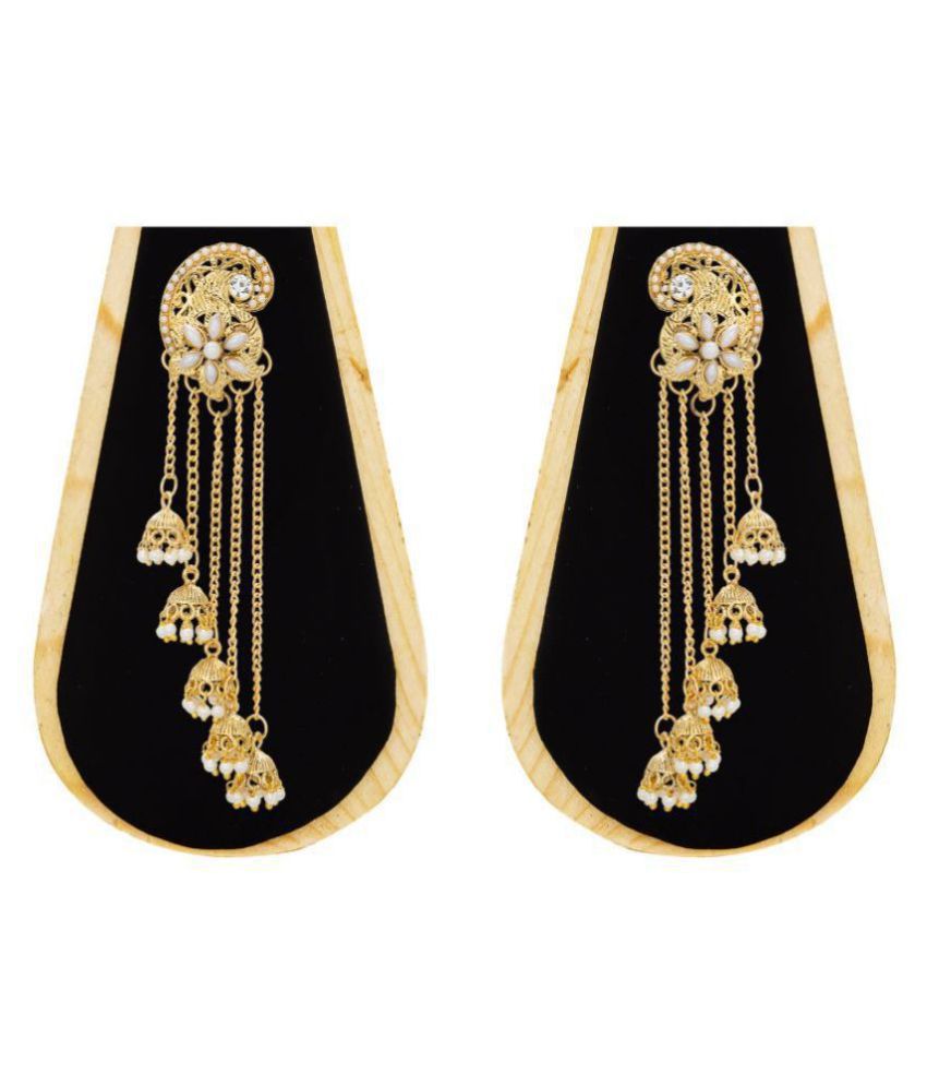Aadita Traditional Gold Plated Earrings - Buy Aadita Traditional Gold Plated Earrings Online at ...