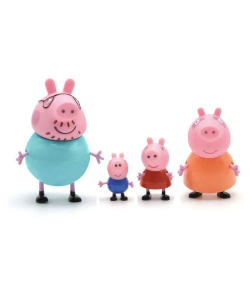 peppa pig family set figures