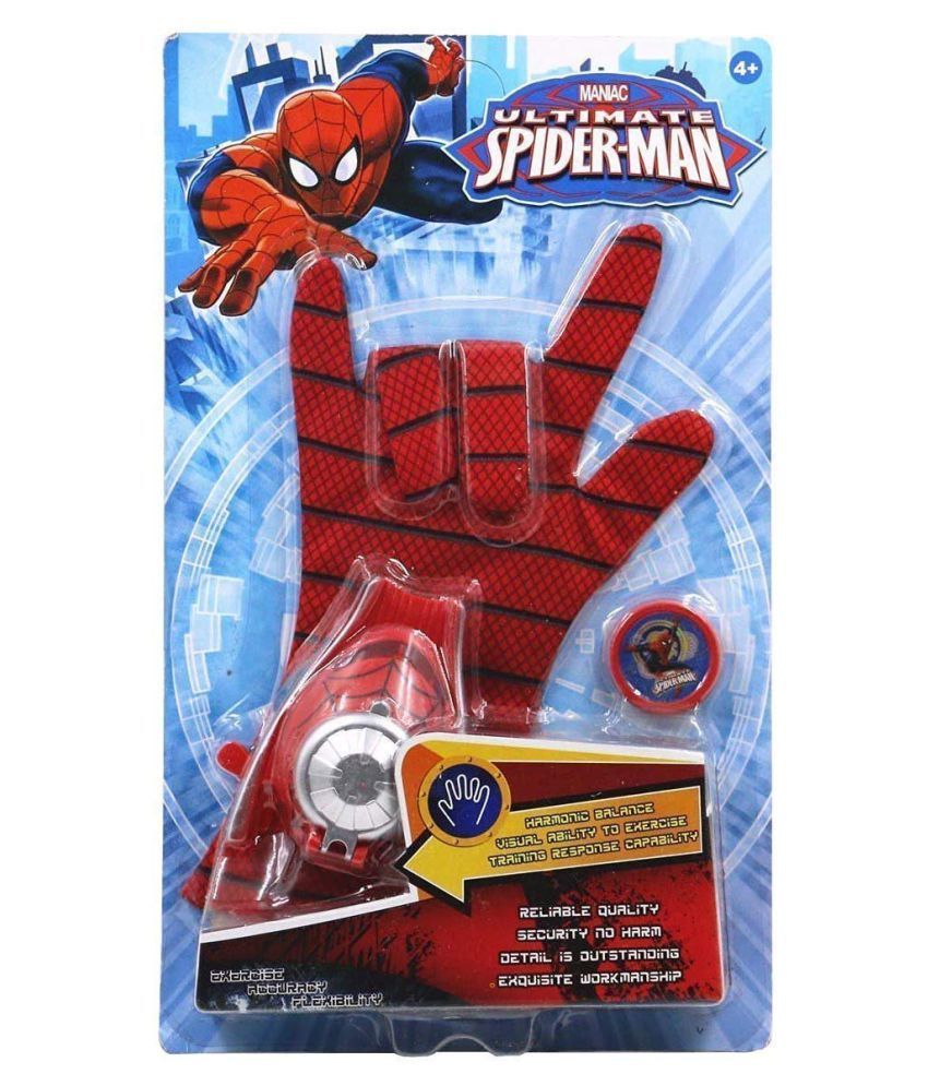 spiderman glove web