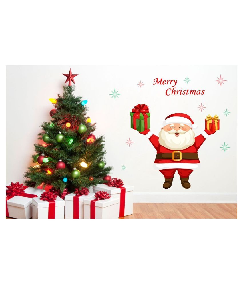     			Decor Villa Christmas Sticker ( 45 x 58 cms )