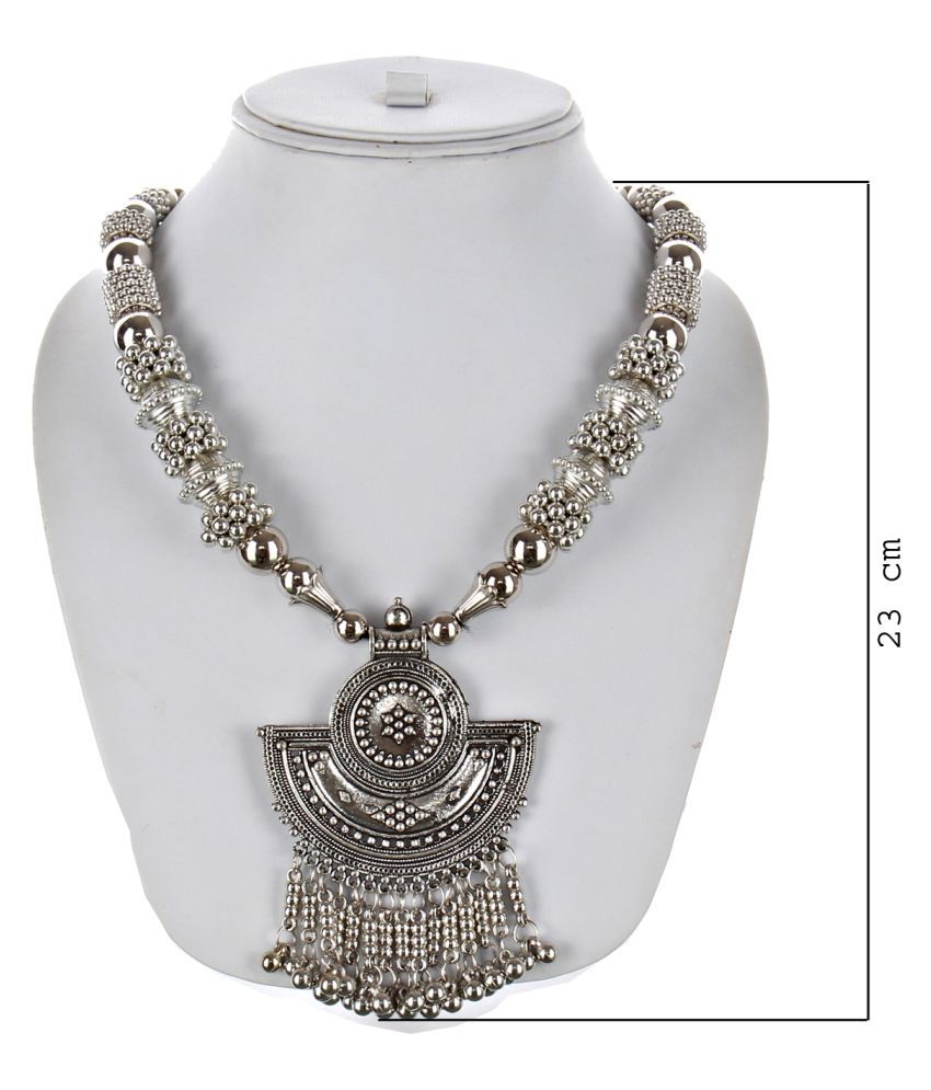 LUCKY JEWELLERY Alloy Silver Statement Contemporary/Fashion Oxidised