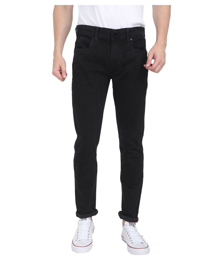 levis black slim jeans