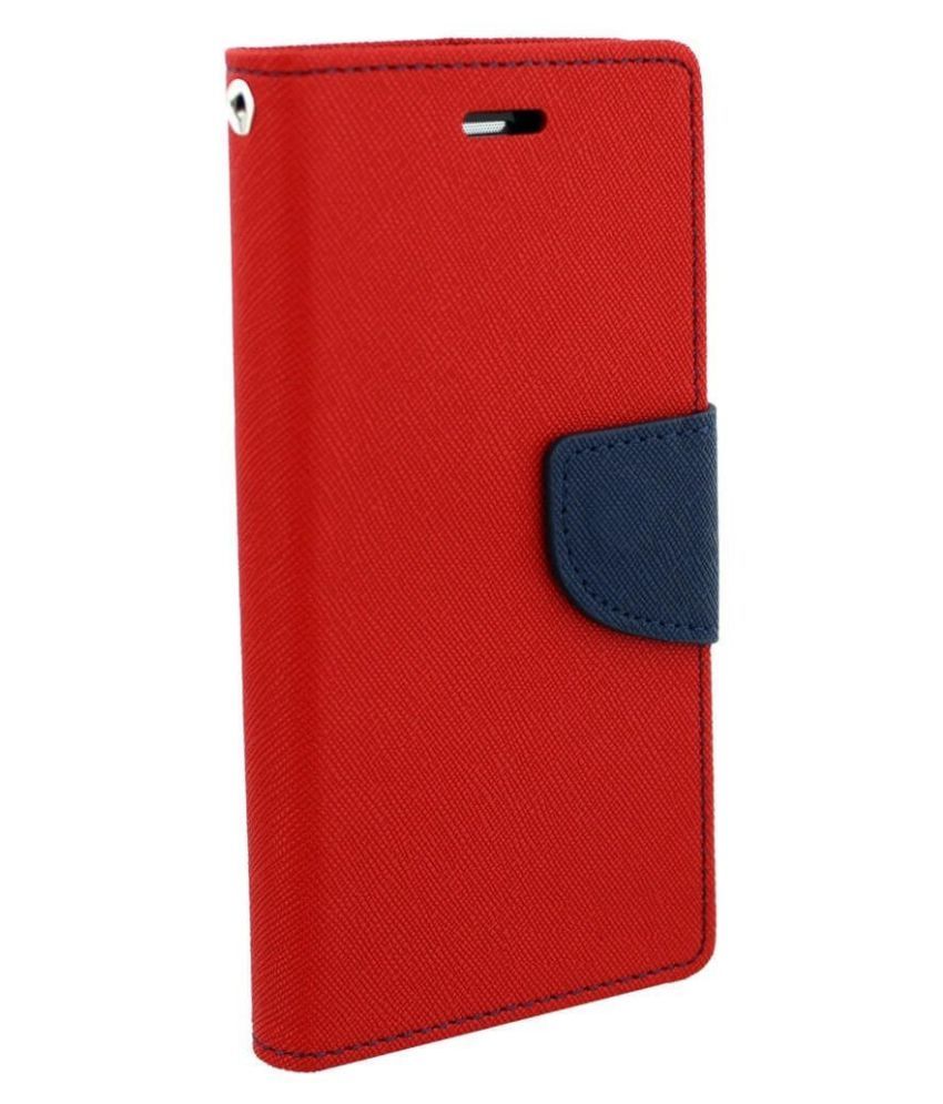 Realme X2 Flip Cover by MAJANSY Red Flip Covers Online at Low