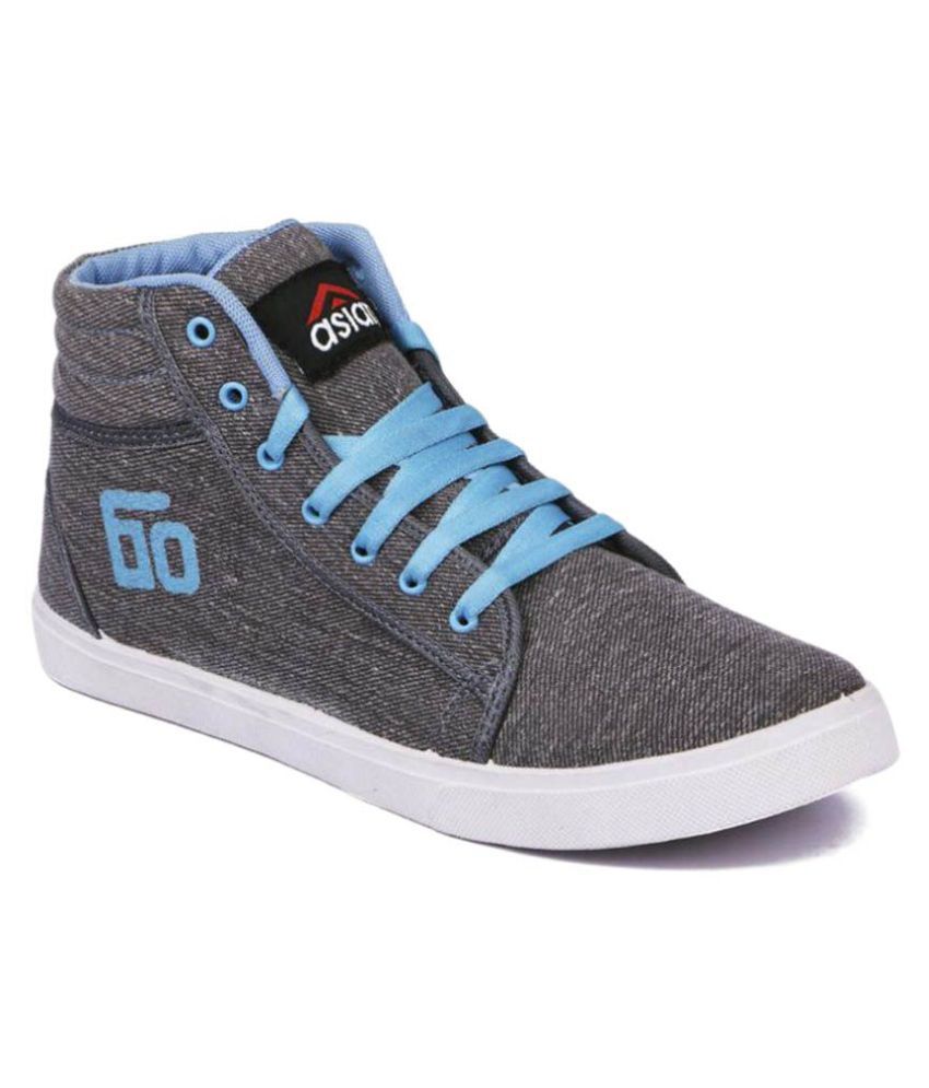     			ASIAN Sneakers Gray Casual Shoes