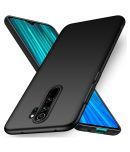 Xiaomi Redmi Note 8 Pro Plain Cases BEING STYLISH - Black