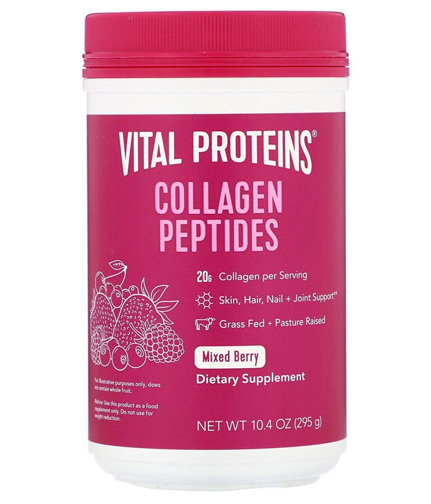 Vital Proteins Collagen Peptides Mixed Berry 295 gm Vitamins Powder Buy Vital Proteins Collagen