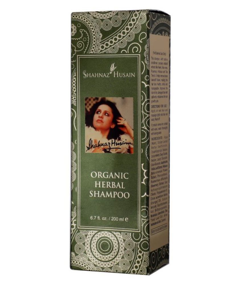 Shahnaz Husain Organic Herbal Shampoo 200 Ml Buy Shahnaz Husain
