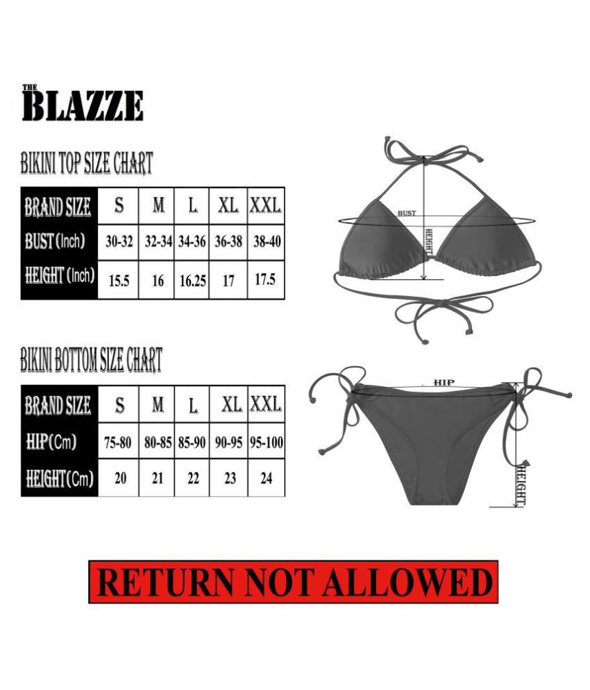 Buy THE BLAZZE Cotton Bra and Panty Set Online at Best Prices in India ...